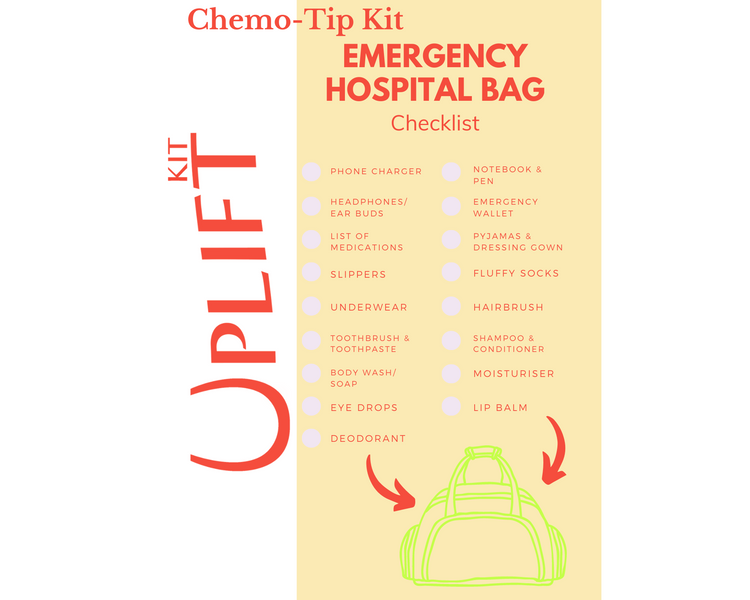Chemo-Tip Kit: Emergency Hospital Bag